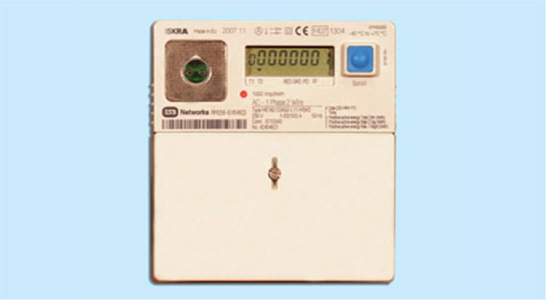 Domestic electronic meter