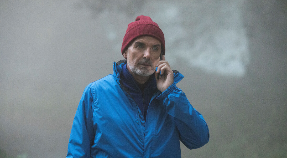 Man on the phone