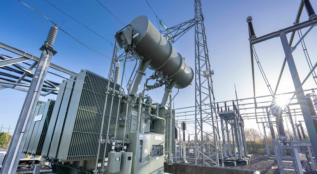 Image of a substation