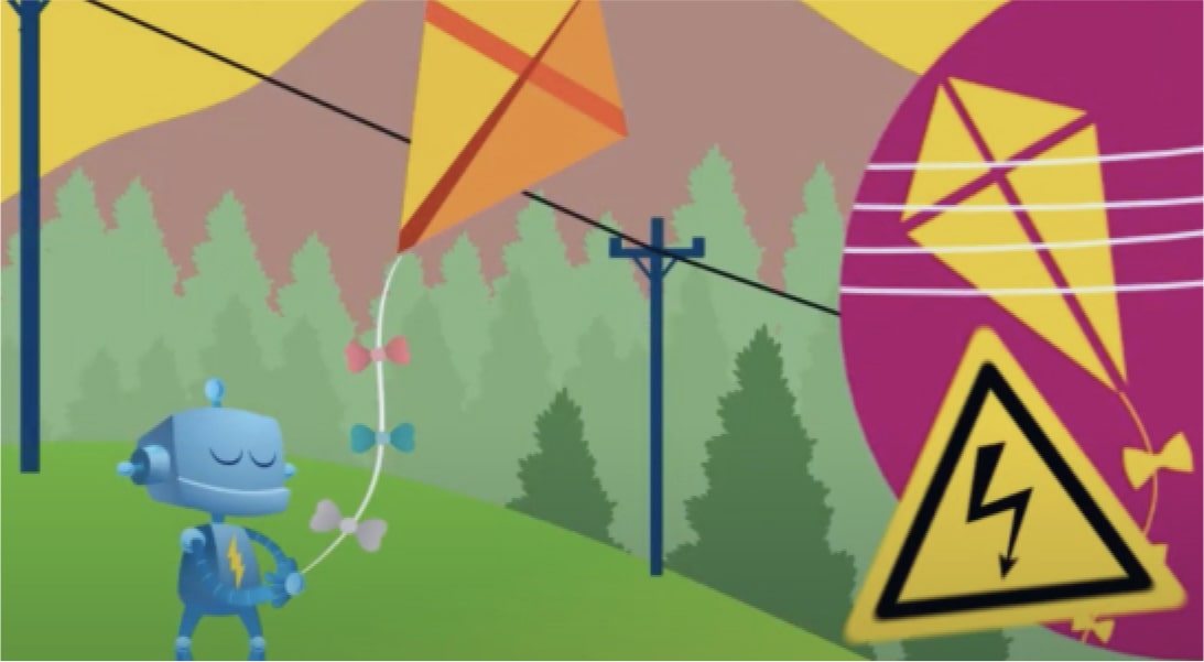 Learning to be safe around electricity video